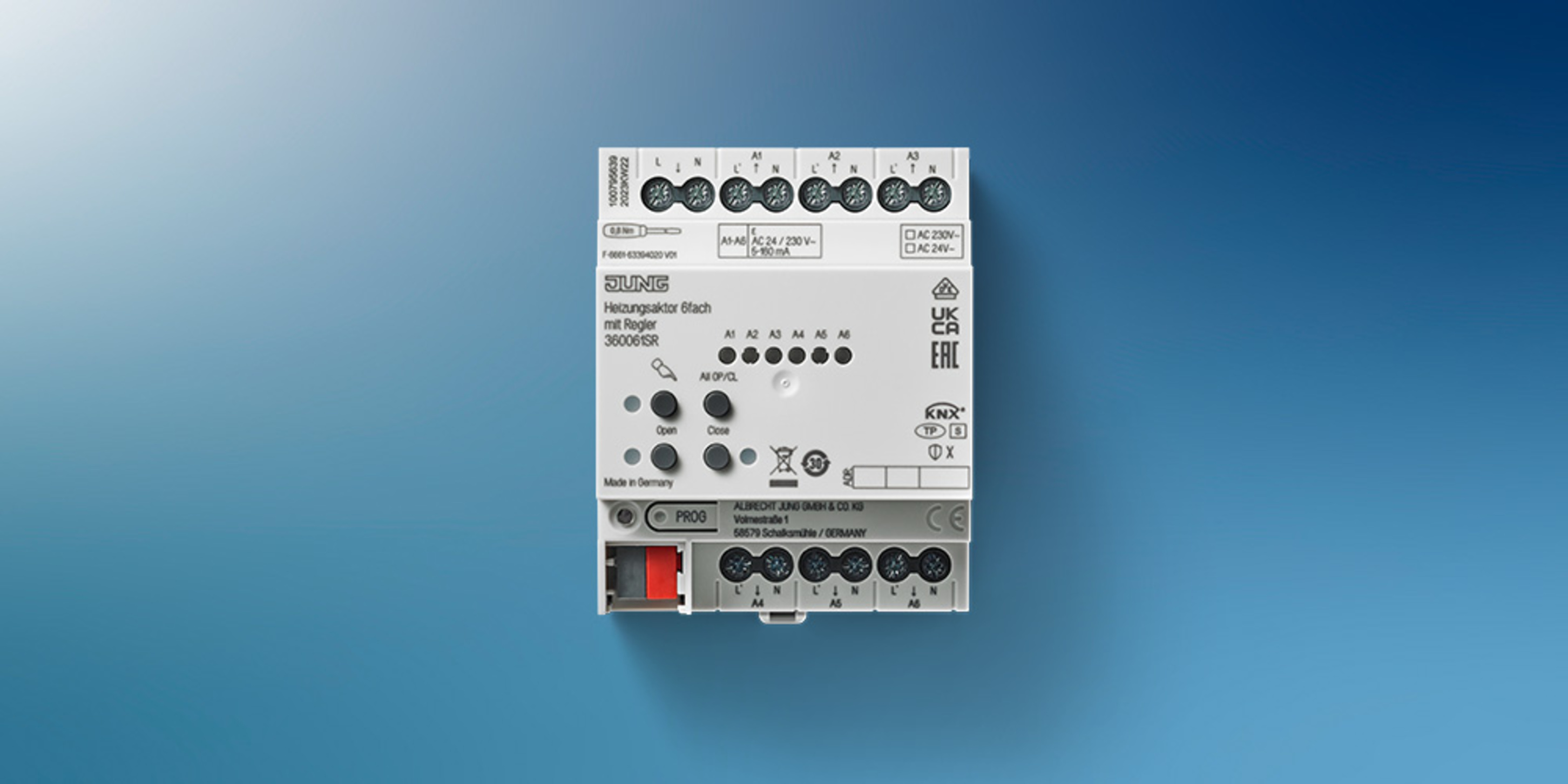 KNX Heizungsaktor 6-fach bei Solartech MV in Lützow